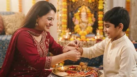 राखी बांधने का ये है शुभ समय,आज मनाया जा रहा है रक्षाबंधन 1 1000826815